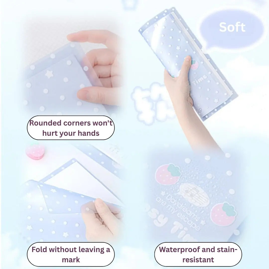 The Berry Sweet Soft-Touch Hand-friendly B5 Loose-Leaf Notebooks ChicChoi