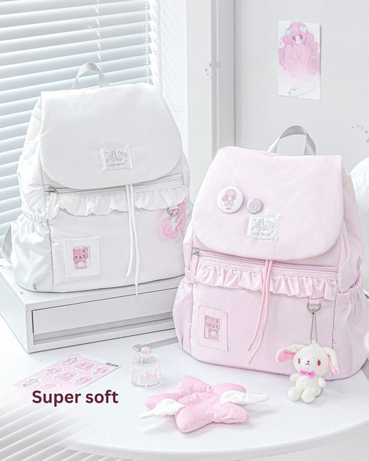 The Cloud Puff Puffy Aesthetic Backpack