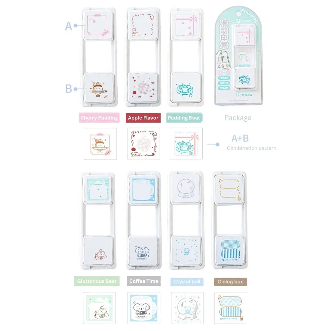 The Infinity Glide Precision Layering Stamp Set ChicChoi