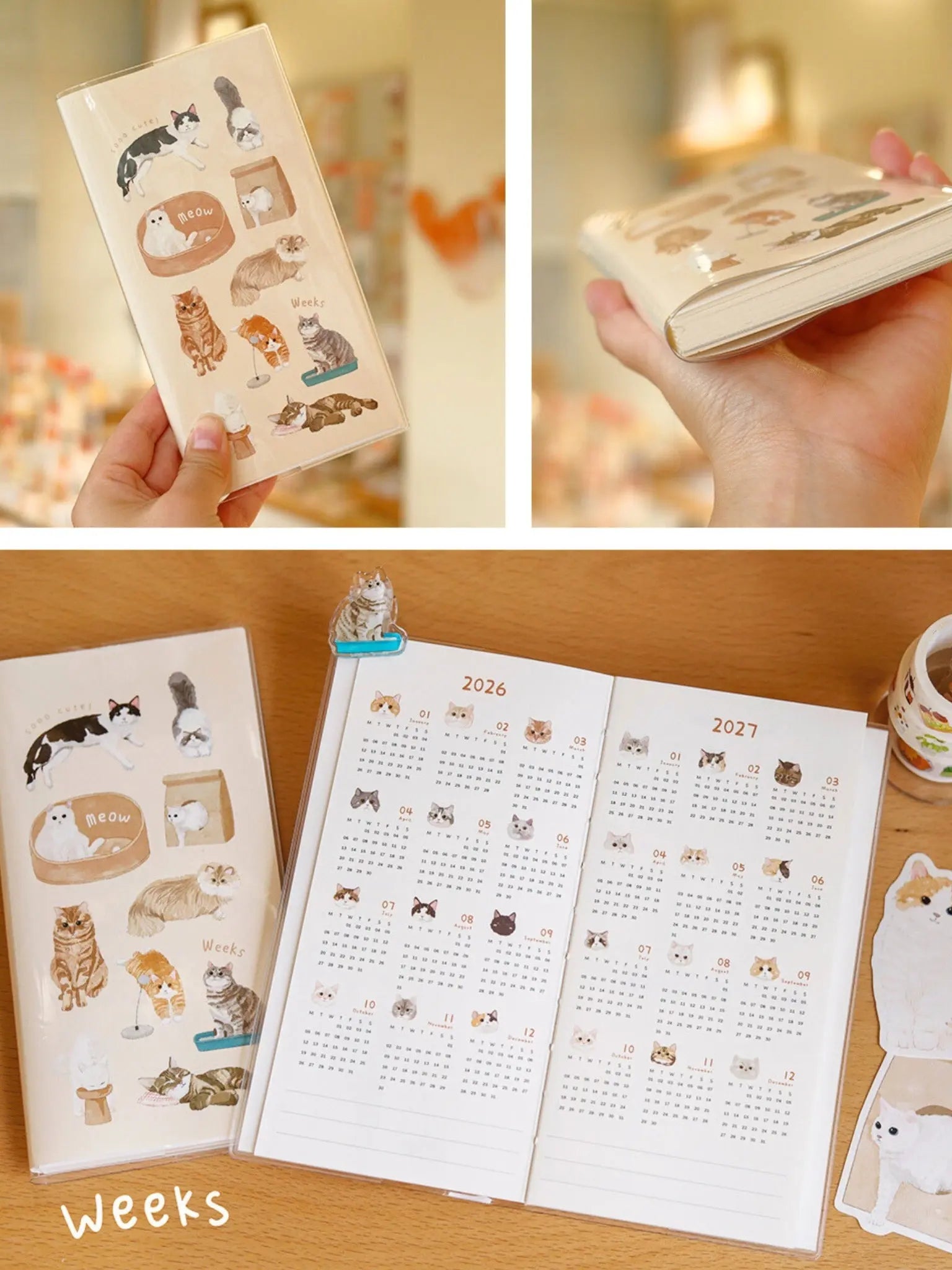 The Original Meow Planners (Daily Planner & Weekly Planner) ChicChoi