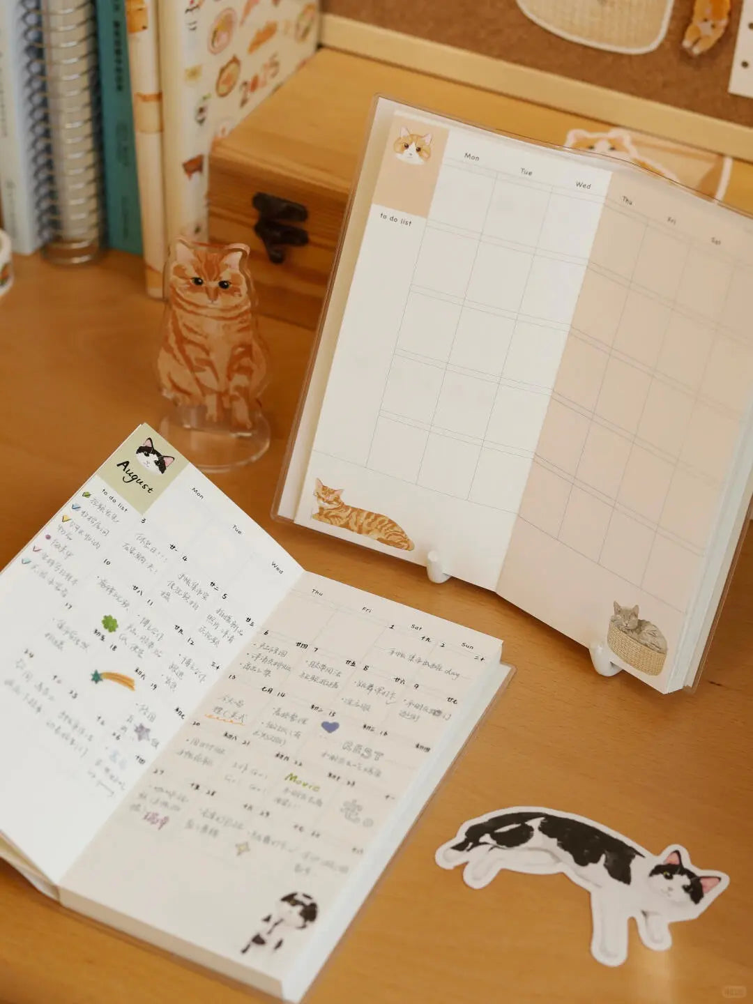 The Original Meow Planners (Daily Planner & Weekly Planner) ChicChoi