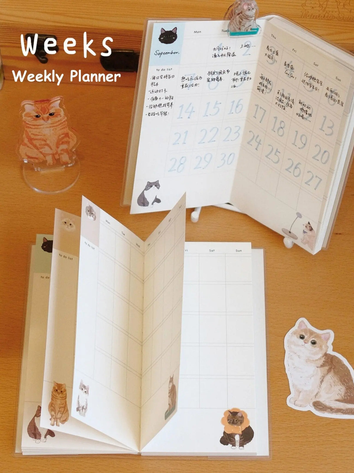 The Original Meow Planners (Daily Planner & Weekly Planner) ChicChoi