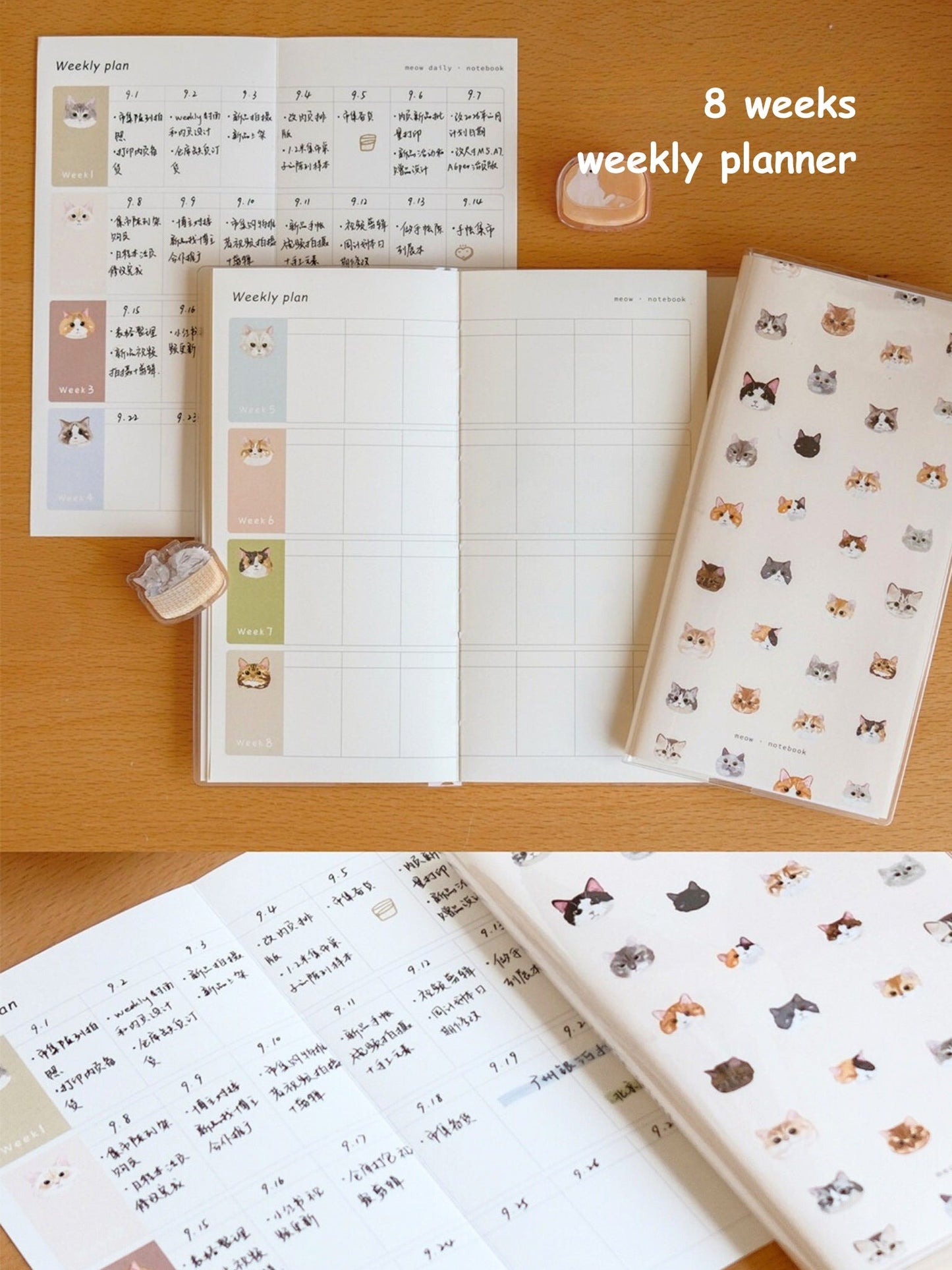 The Original Meow Planners (Daily Planner & Weekly Planner)