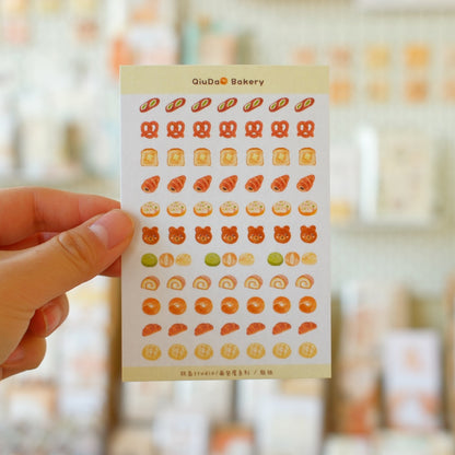 The Original Morning Bake Aesthetic Washi Stickers