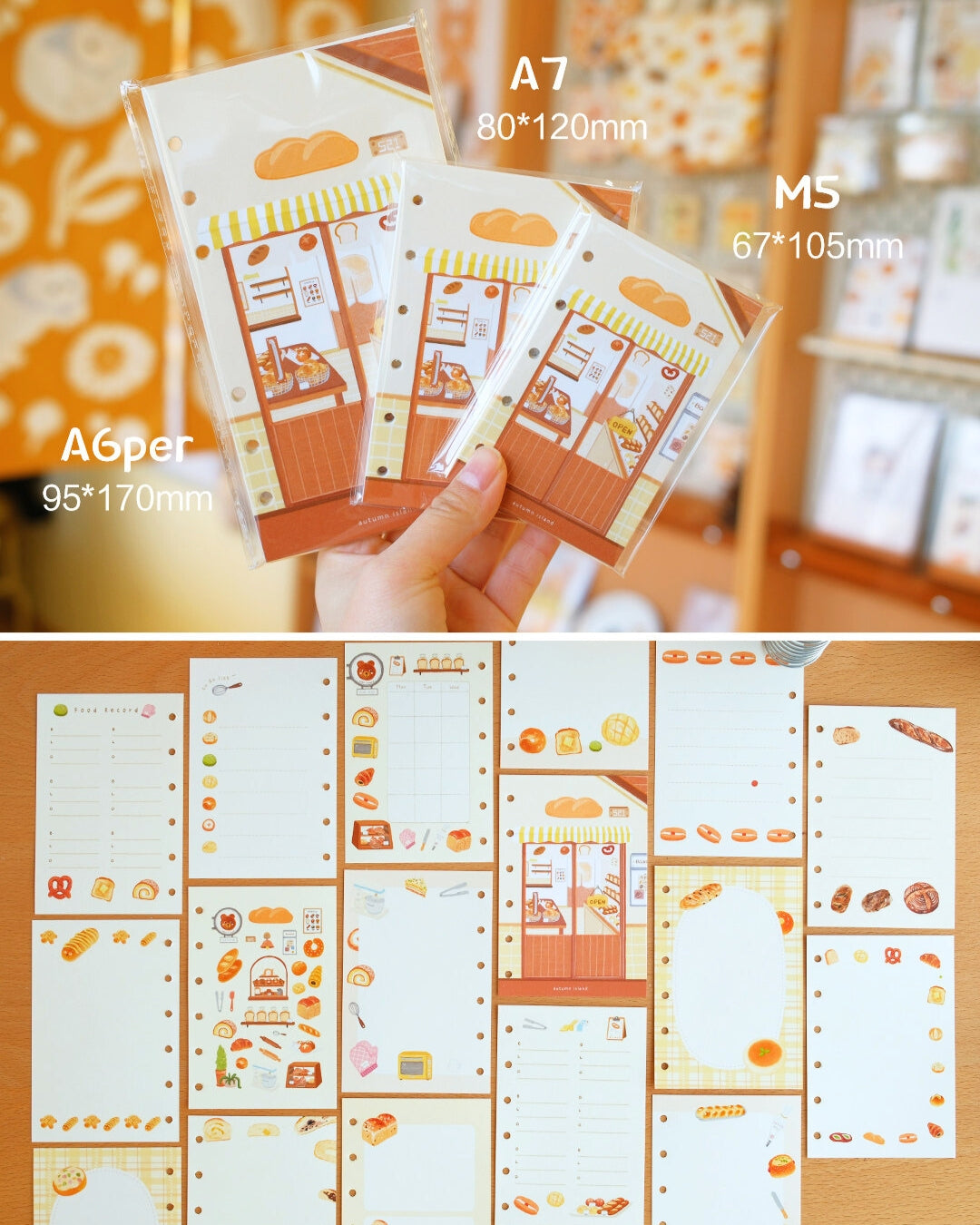 The Sweet Schedule Bakery-Core Binder & Monthly Refills