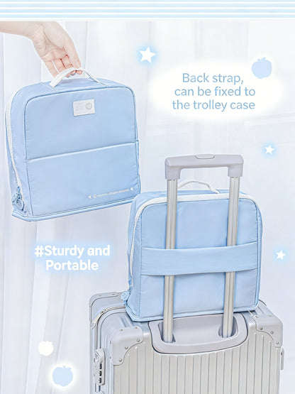 The Vanity Vault Magnetic Stand-Up Makeup Storage Bag