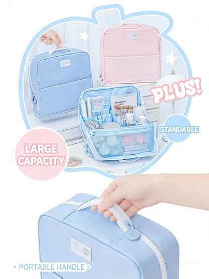 The Vanity Vault Magnetic Stand-Up Makeup Storage Bag