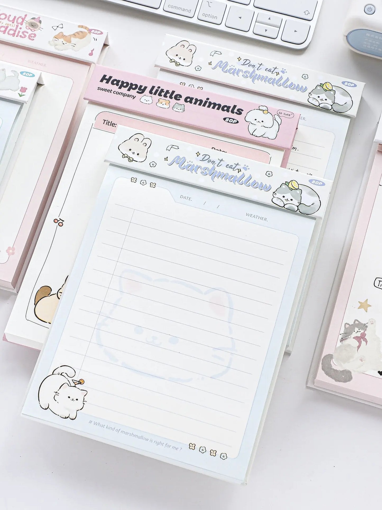 The "Dreamy Paws" Tear-Off Notepad ChicChoi