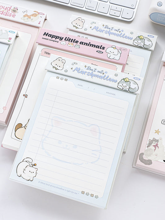 The "Dreamy Paws" Tear-Off Notepad