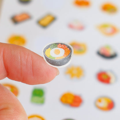 The Meow Market Whimsical Street Washi Die-cute Sticker