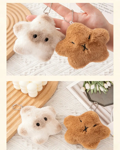 The "Squeaky Joy" Fluffy Bag Charms ChicChoi
