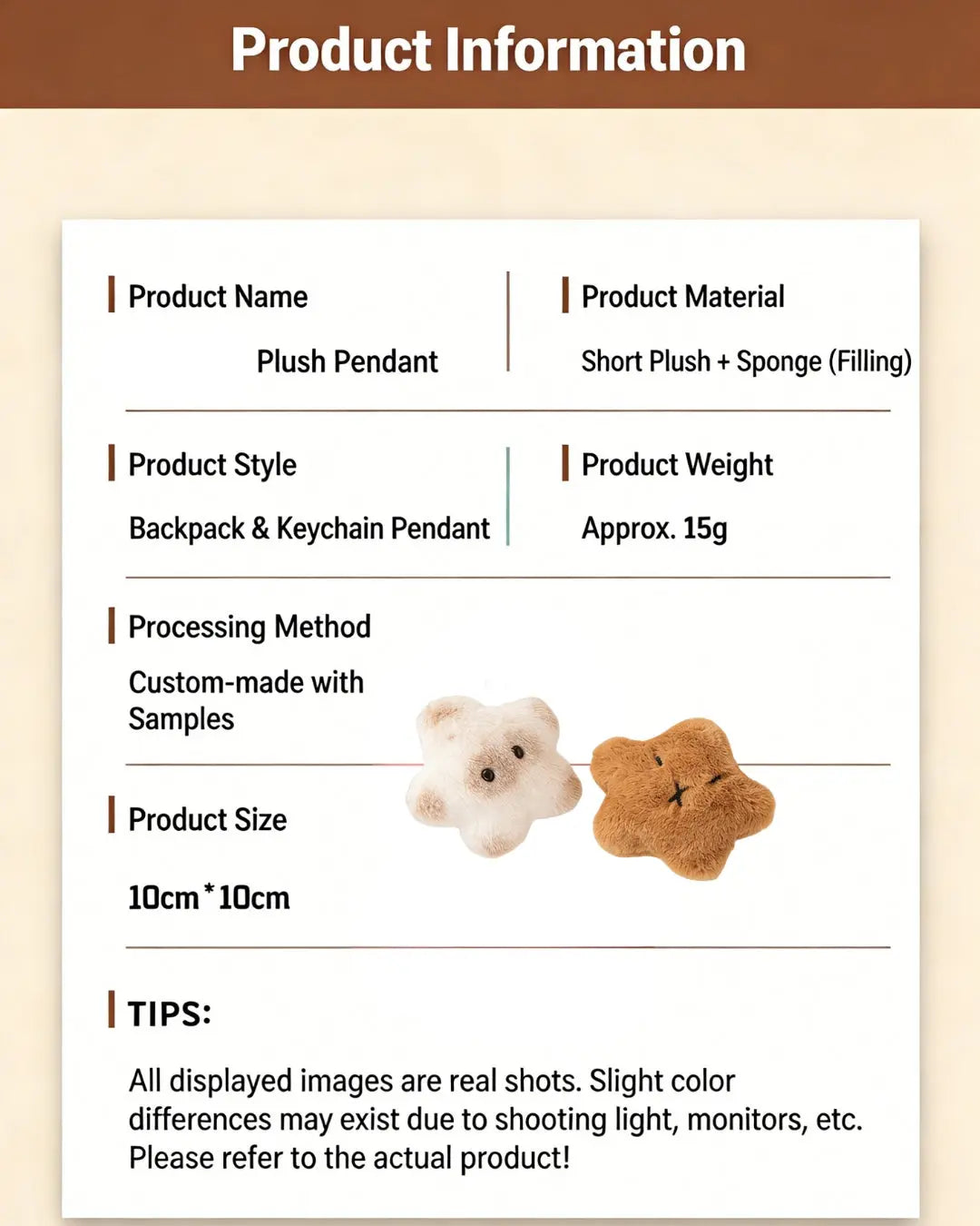 The "Squeaky Joy" Fluffy Bag Charms ChicChoi