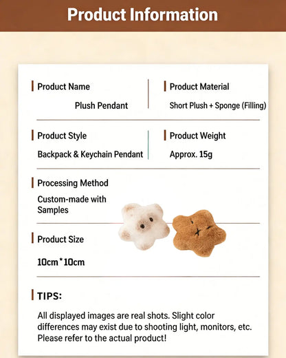 The "Squeaky Joy" Fluffy Bag Charms ChicChoi