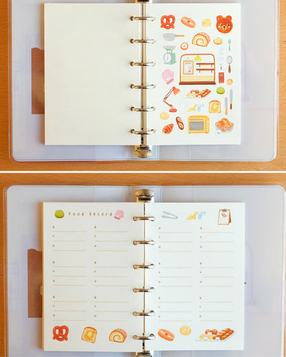 The Sweet Schedule Bakery-Core Binder & Monthly Refills