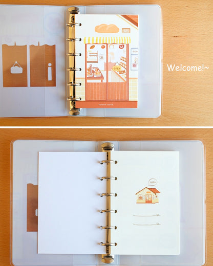 The Sweet Schedule Bakery-Core Binder & Monthly Refills