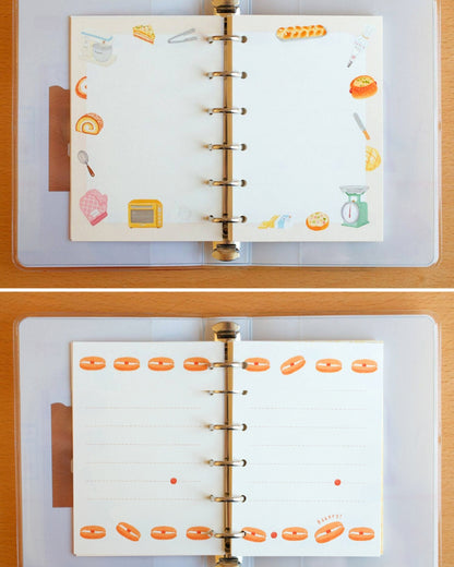 The Sweet Schedule Bakery-Core Binder & Monthly Refills