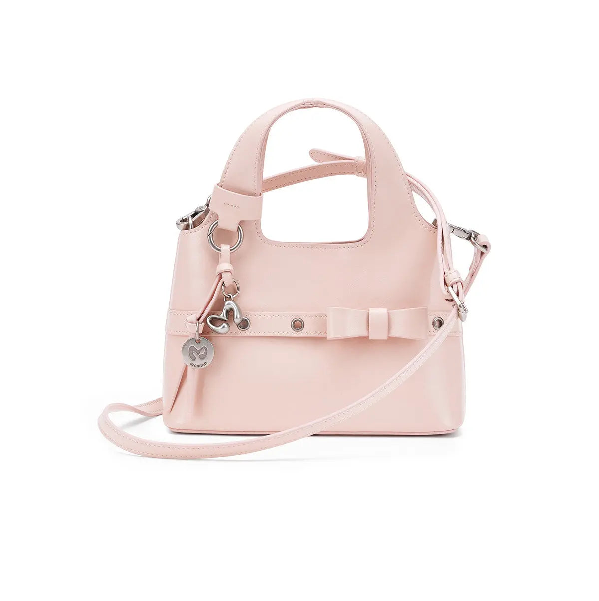 Tied Hearts Ballet Bow Mini Tote ChicChoi