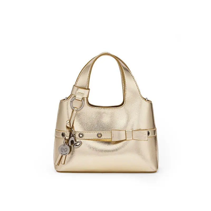 Tied Hearts Ballet Bow Mini Tote ChicChoi