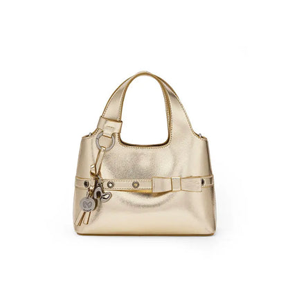 Tied Hearts Ballet Bow Mini Tote ChicChoi