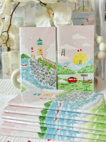 TN Notebook – Original Specialty Paper Journal with Colorful Pages