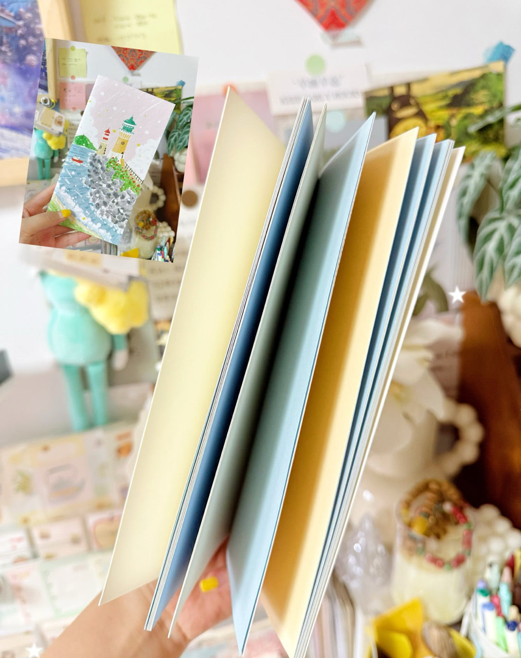 TN Notebook – Original Specialty Paper Journal with Colorful Pages