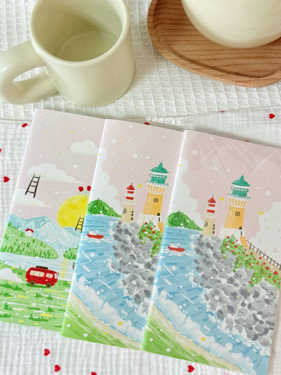 TN Notebook – Original Specialty Paper Journal with Colorful Pages