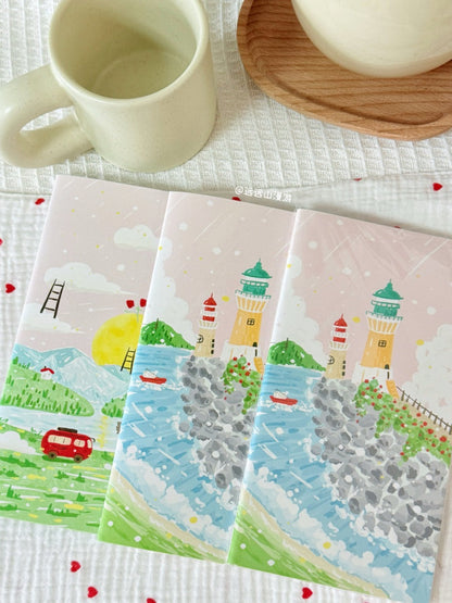 TN Notebook – Original Specialty Paper Journal with Colorful Pages