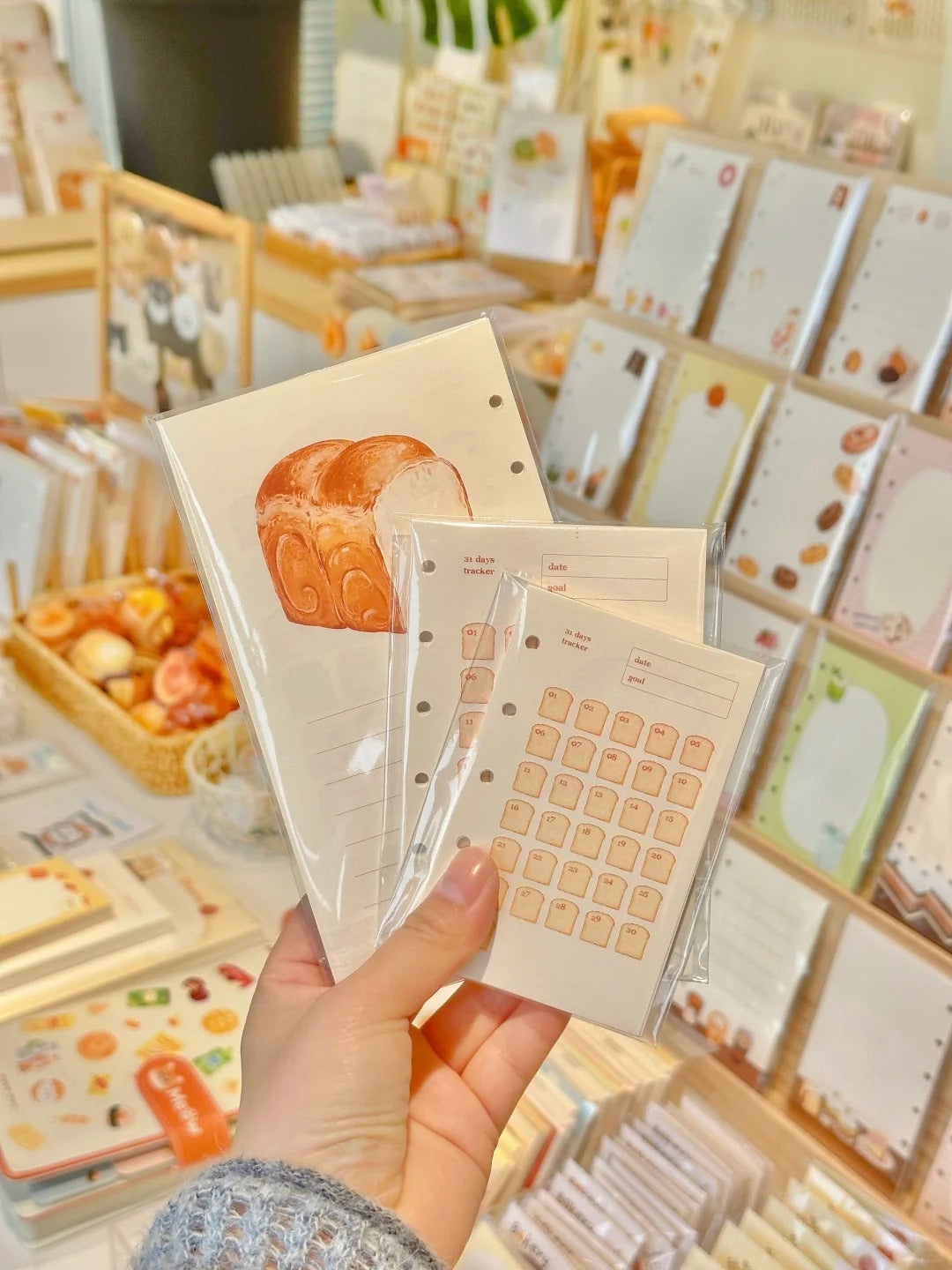 Toast Tracking Card Original Design M5/A7/A6 Loose-leaf Refill Pages