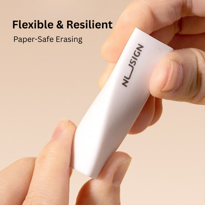 Triangle Rolls Into Strips Erasers