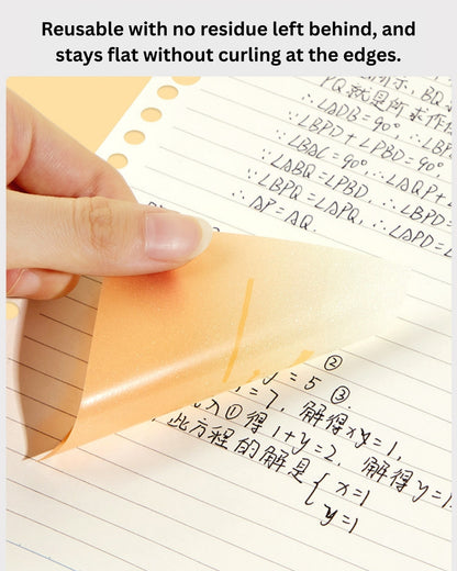 Twilight Pearl Gradient Transparent Sticky Notes