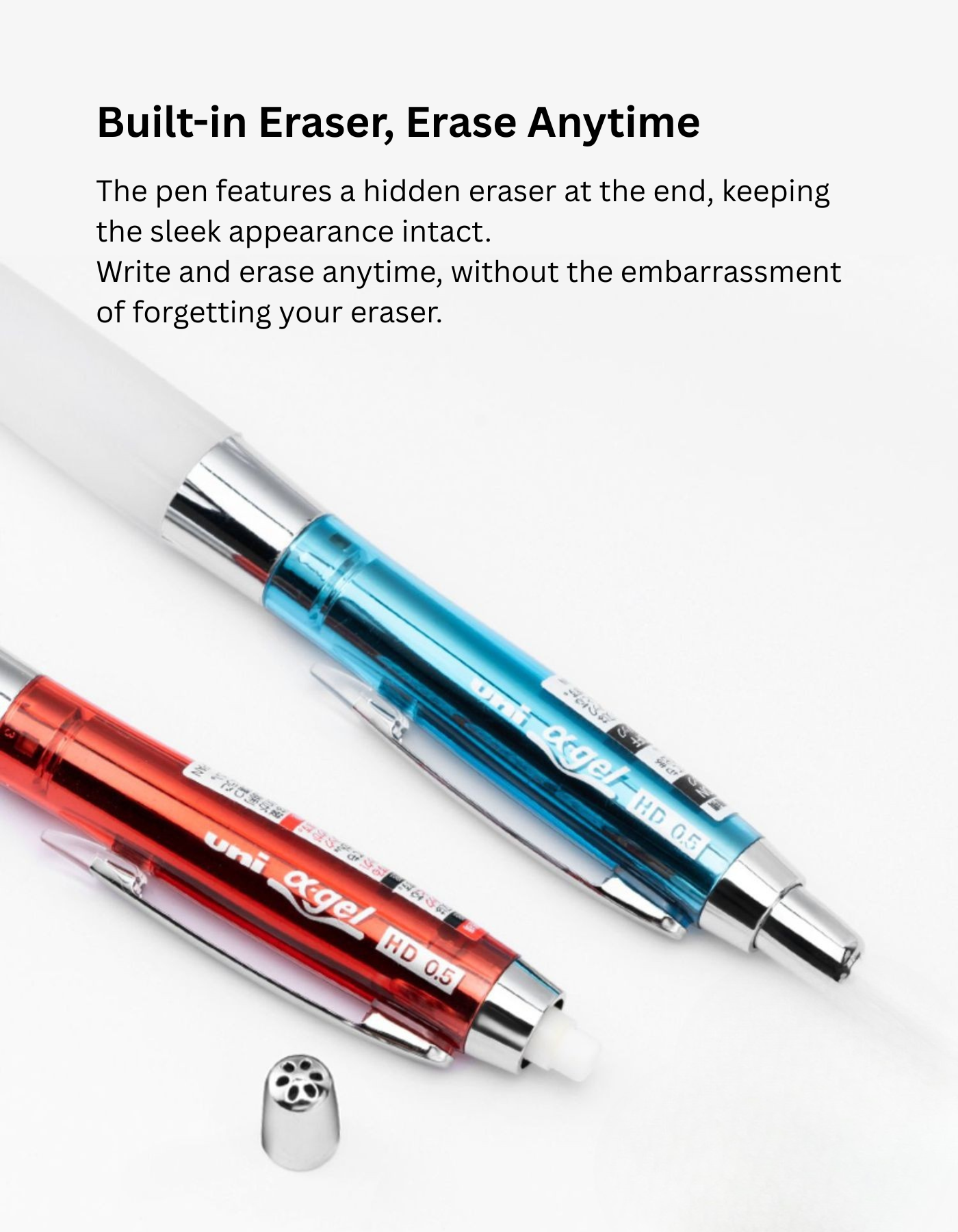 Uni Mitsubishi Kuru Toga Soft Gel Grip Mechanical Pencil M5-617GG