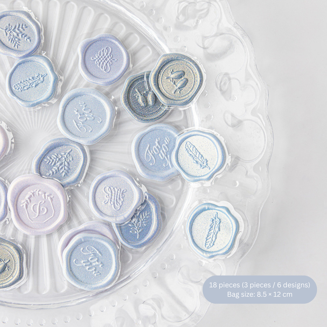Aesthetic Wax Seal Stickers