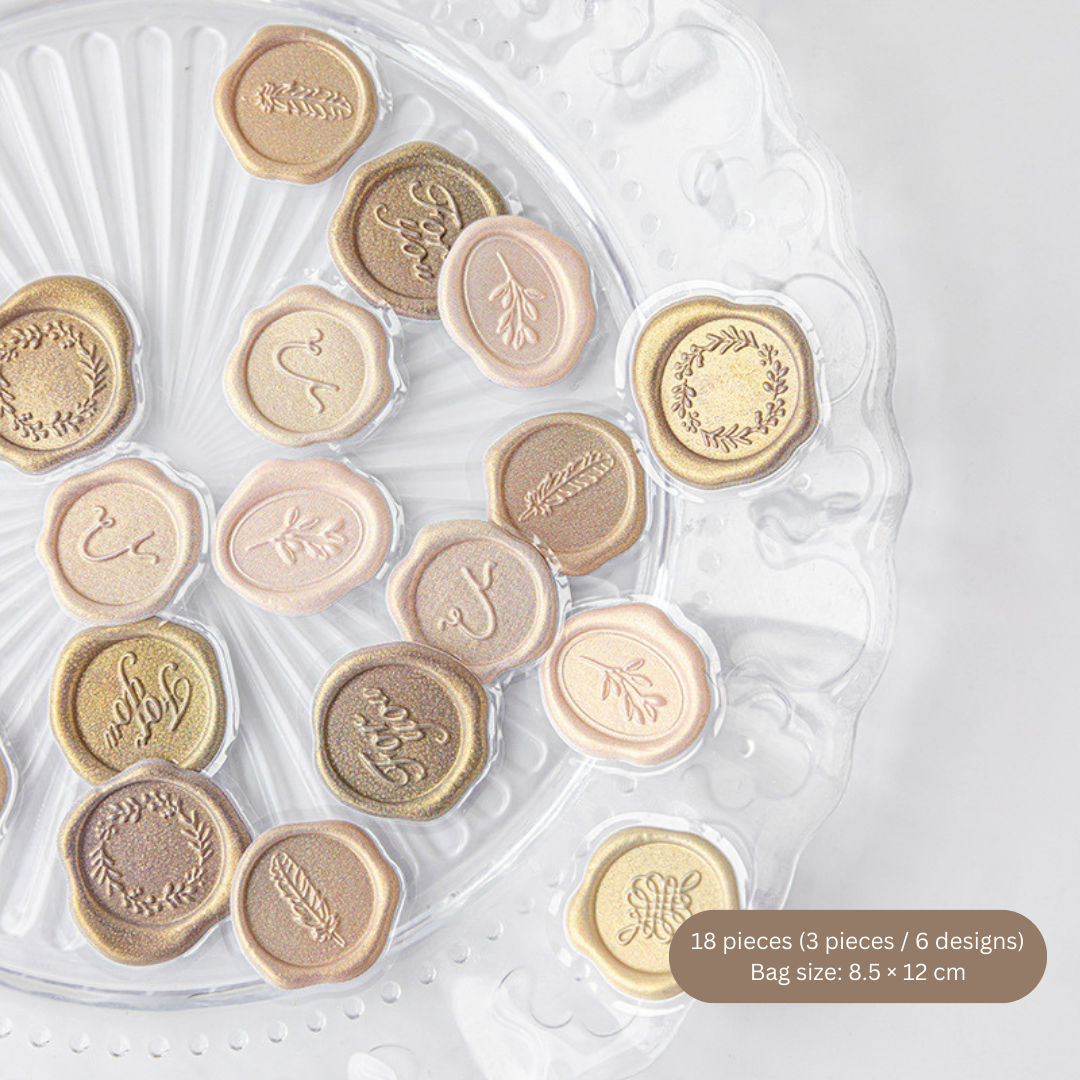 Aesthetic Wax Seal Stickers