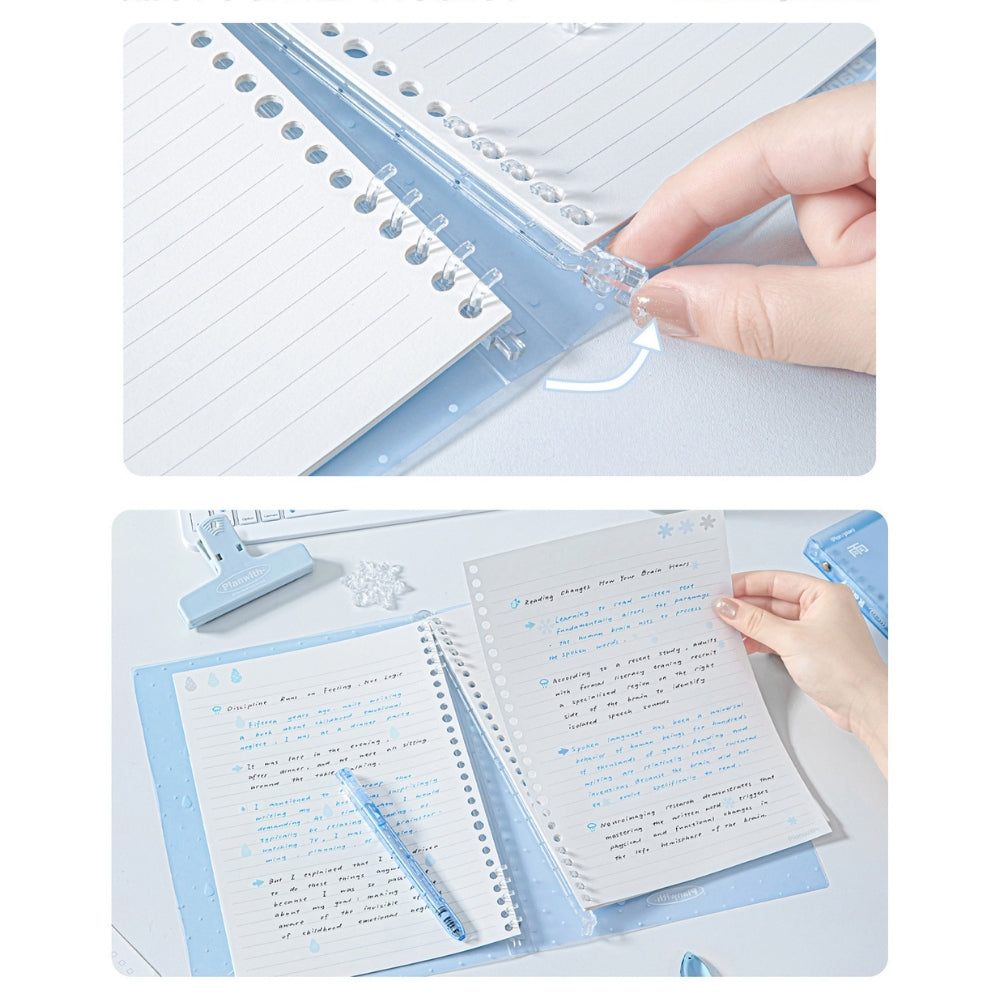 Weather Vibe B5 Frosted Softcover Loose Leaf Notebook