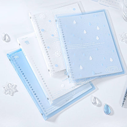 Weather Vibe B5 Frosted Softcover Loose Leaf Notebook