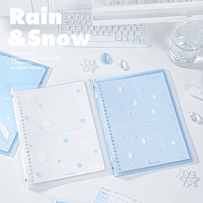 Weather Vibe B5 Frosted Softcover Loose Leaf Notebook