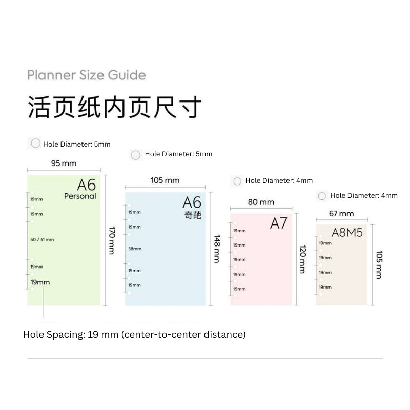Weekly Focus Grid Planner Binder Refills