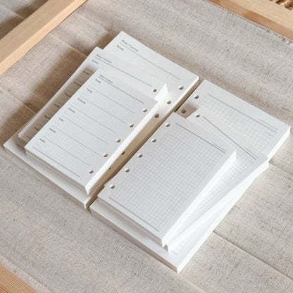 Weekly Focus Grid Planner Binder Refills