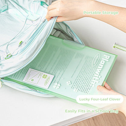 A4 Swing-Clip Punch-Free Document Organizer (3-Pack)