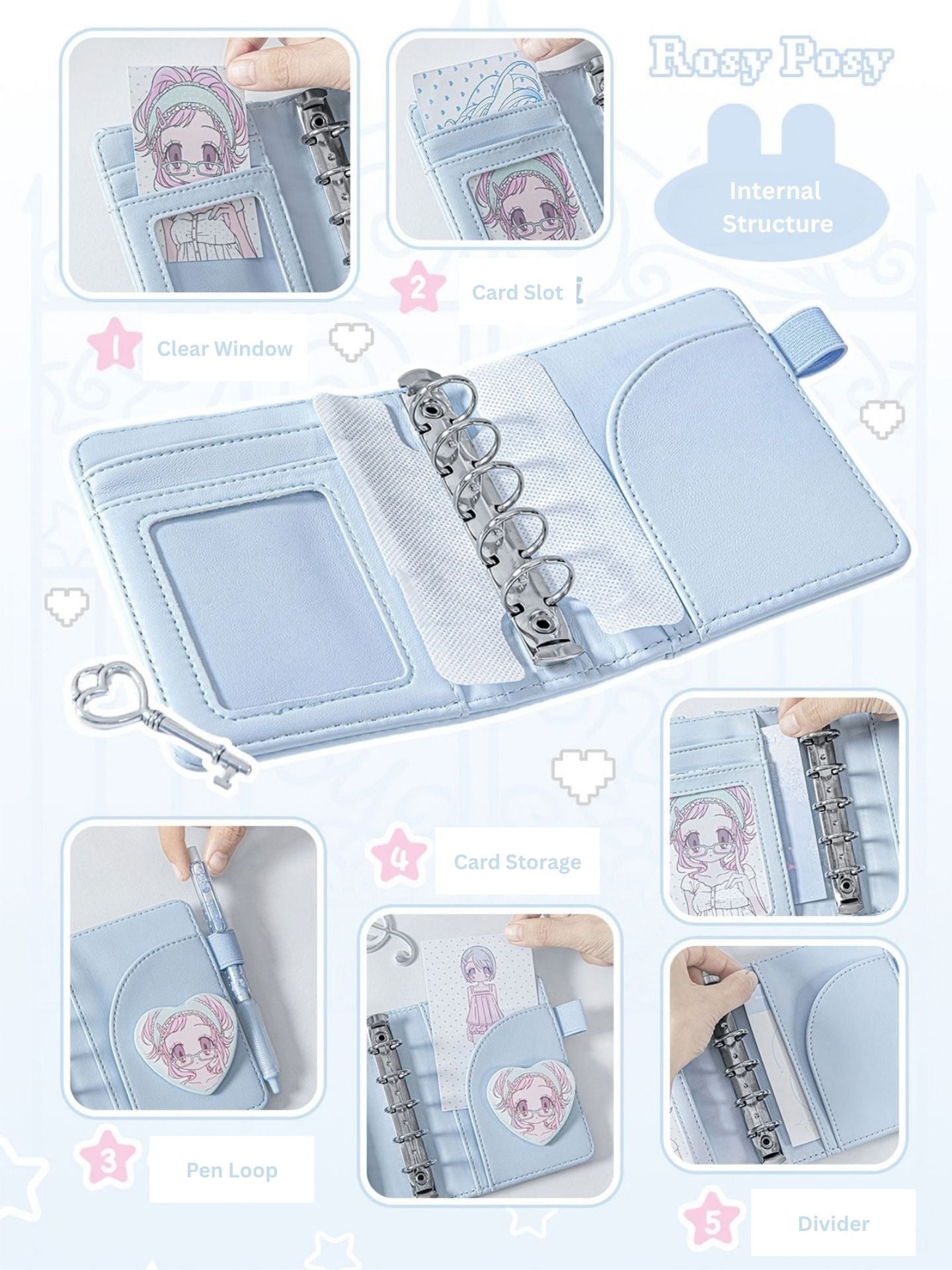 Bunny Ears M5 Binder Journal