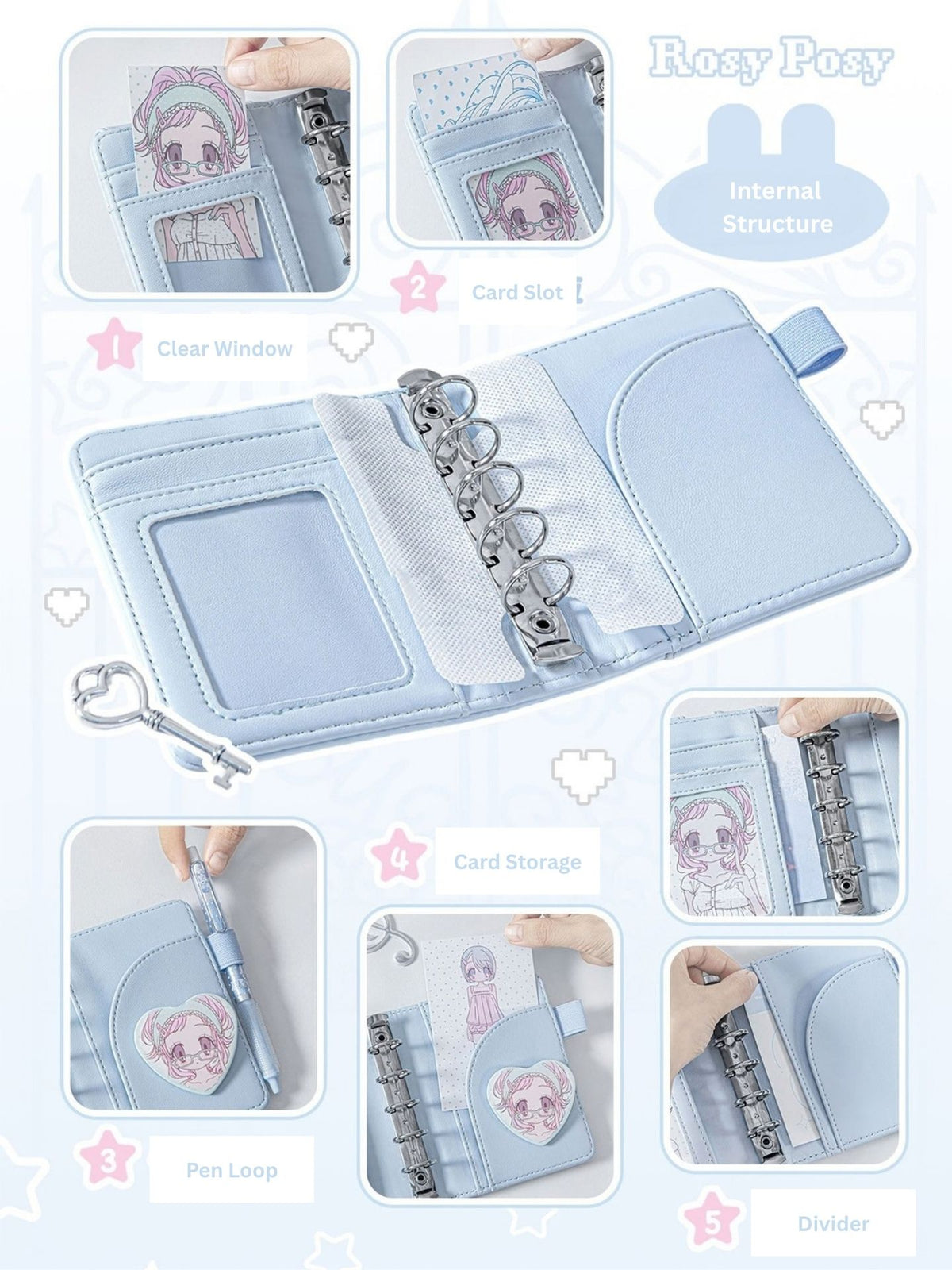 Bunny Ears M5 Binder Journal