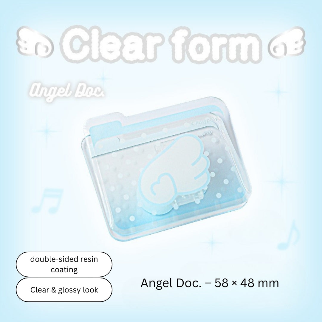 Clear Series Acrylic Cute Organizer Clips