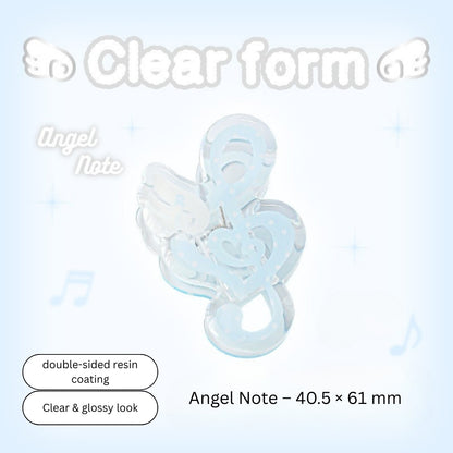 Clear Series Acrylic Cute Organizer Clips