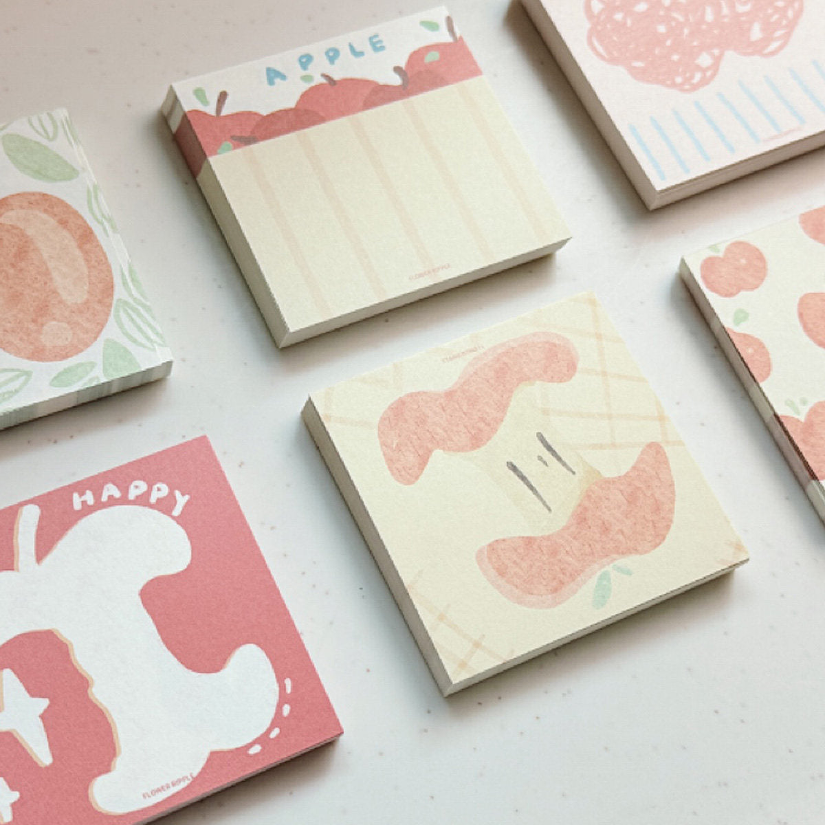 Apple Series Mini Memo Pad Set