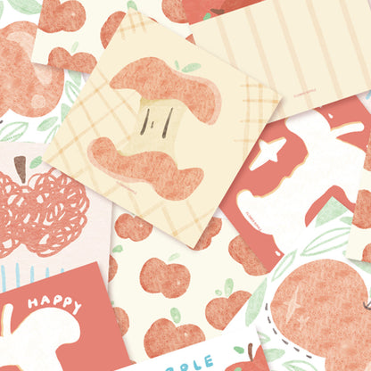 Apple Series Mini Memo Pad Set
