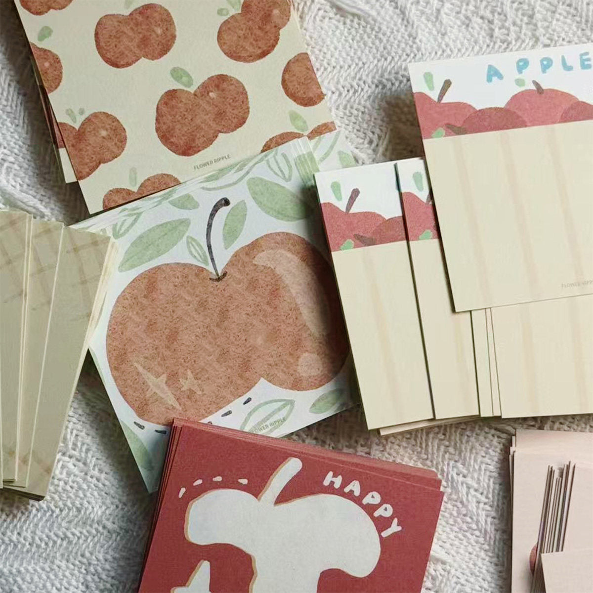 Apple Series Mini Memo Pad Set