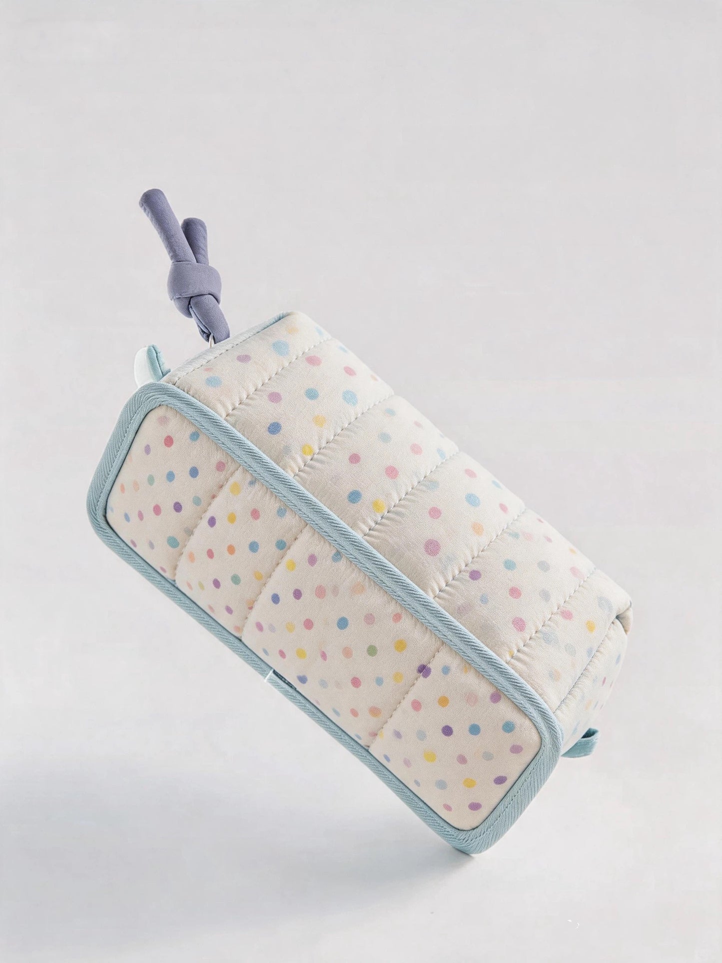 Puffy Polka Bread Pencil Pouch