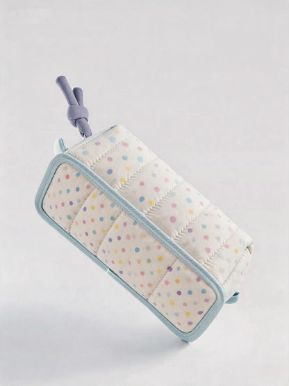 Puffy Polka Bread Pencil Pouch