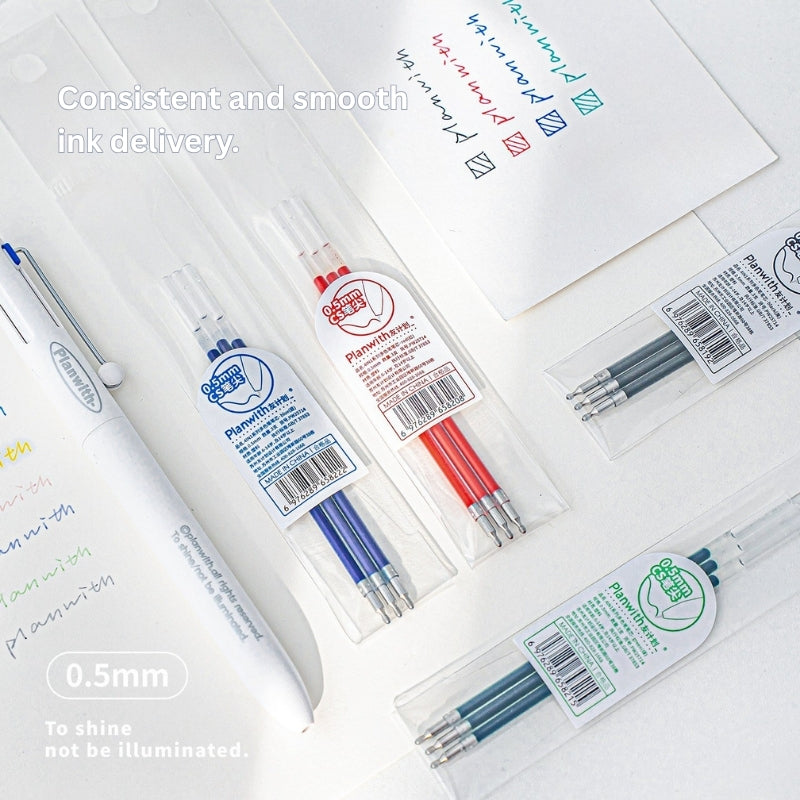 The Mindflow 4-in-1 Stress-Relief Pen Refill Pack (3-Piece Set)