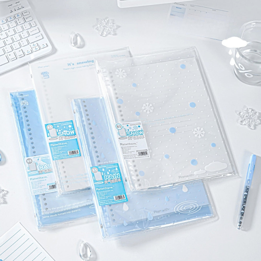 Weather Vibe B5 Frosted Softcover Loose Leaf Notebook